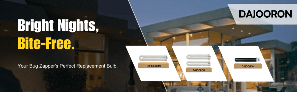 Bug zapper bulb banner A